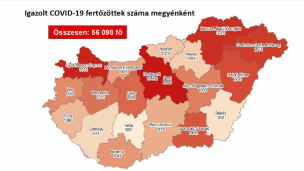 Újabb rekord: 130 beteg a megyében!