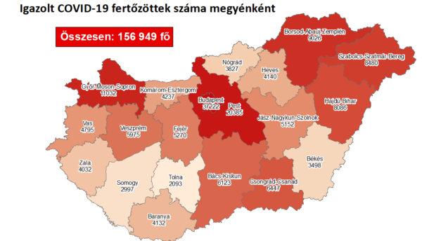 181 új fertőzött Csongrád-Csanádban