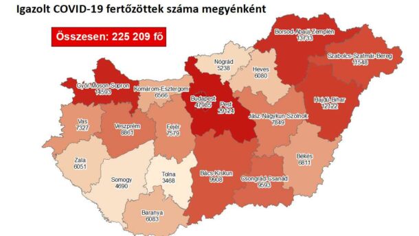 288 új fertőzött Csongrád-Csanádban