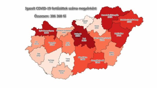 48 új fertőzött a megyében