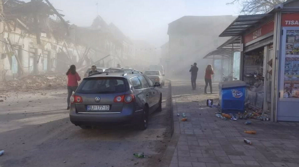 A hétfőinél is erősebb földrengés rázta meg Horvátországot 2