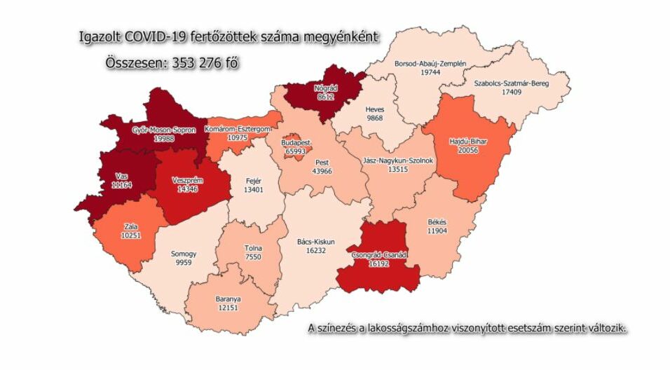 17 új megyei beteg