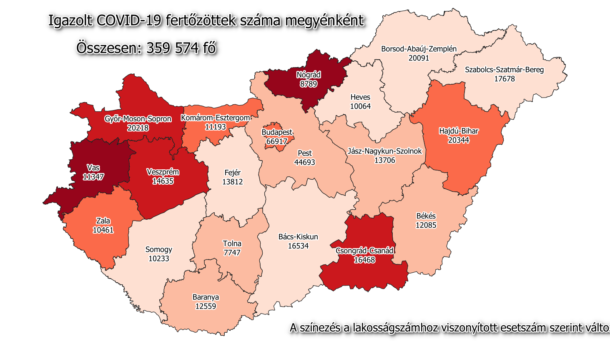 55 új beteg Csongrád-Csanádban