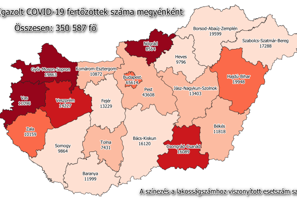 60 új beteg Csongrád-Csanádban