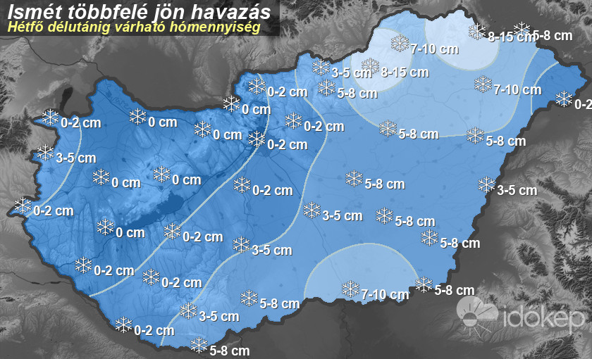 Intenzív havazás jön: tíz centi hó is eshet Vásárhelyen!