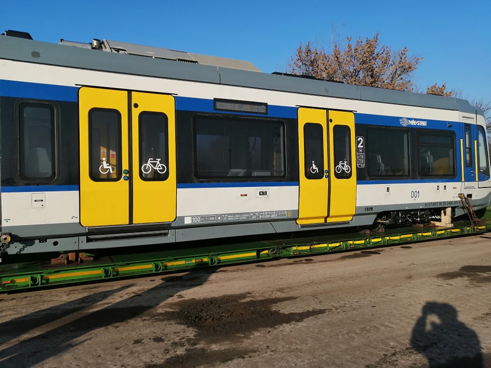 Már Szentesen van az első tram-train szerelvény 9