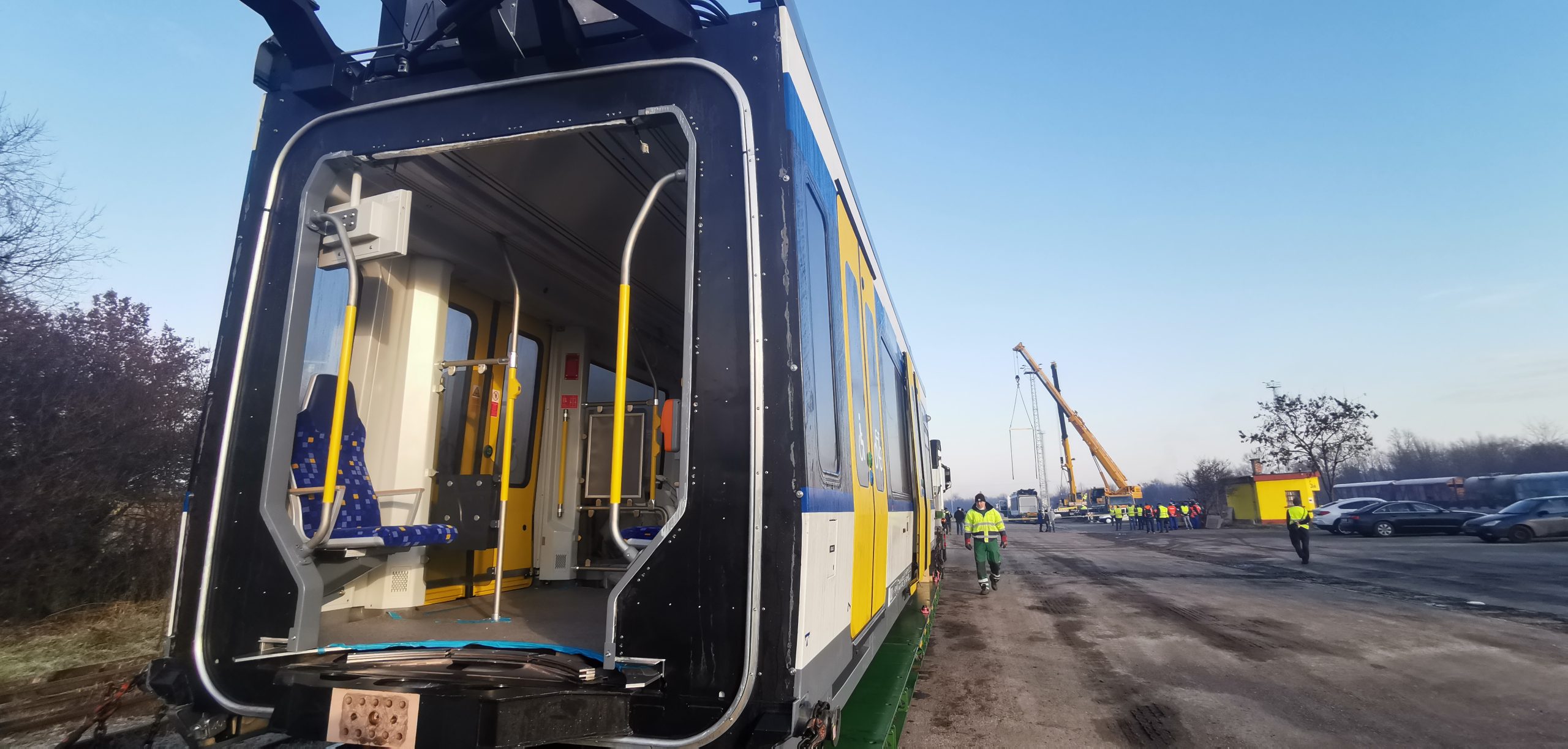 Már Szentesen van az első tram-train szerelvény 1