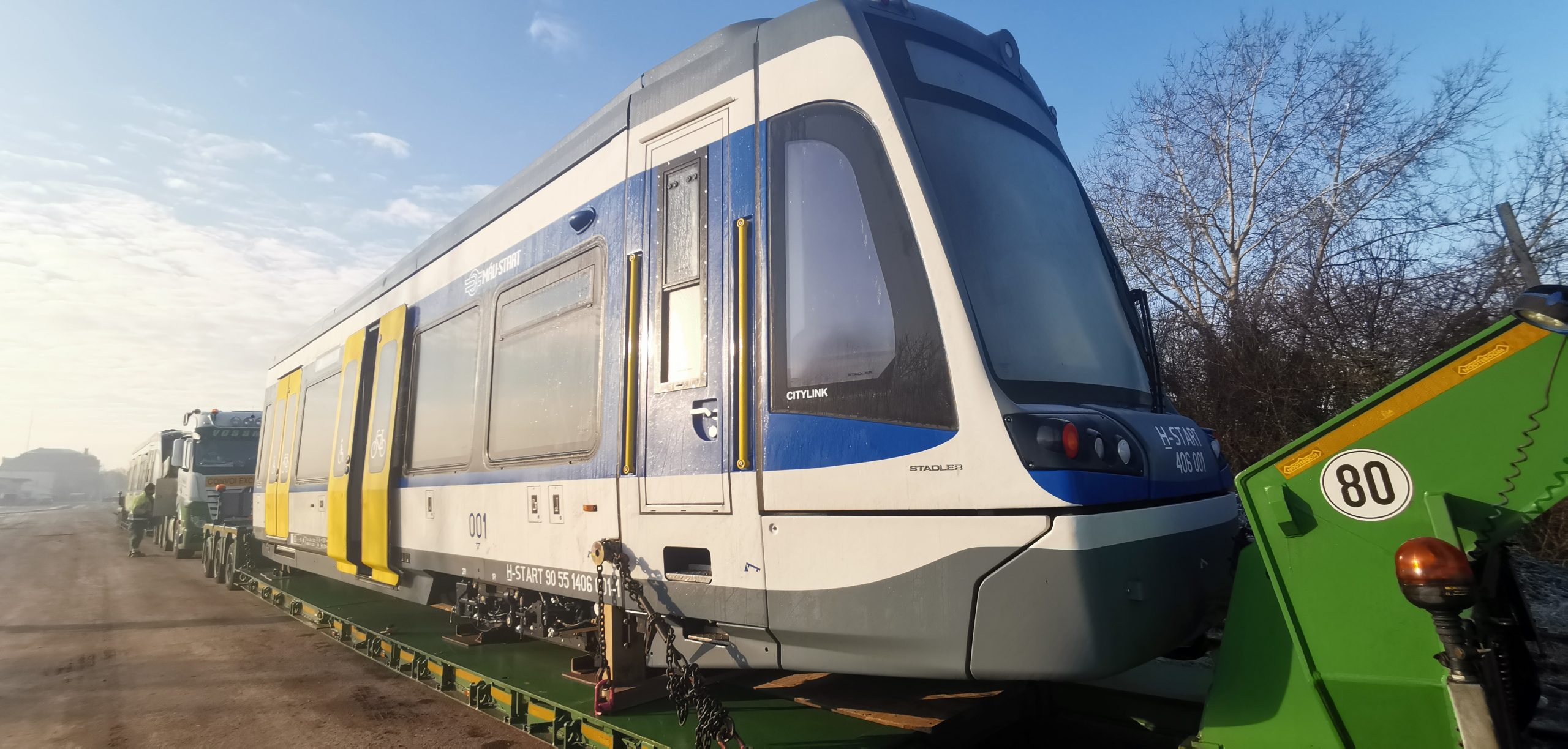 Már Szentesen van az első tram-train szerelvény 4