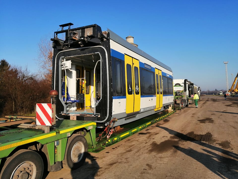 Már Szentesen van az első tram-train szerelvény 6