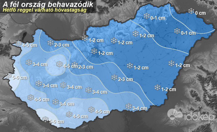 Vásárhelyre is érkezik a hó! 1