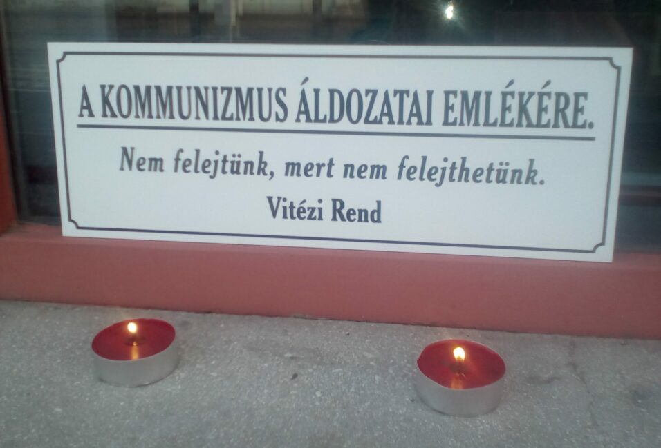 A kommunizmus áldozataira emlékezett a Vitézi Rend Vásárhelyen