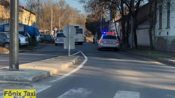 Baleset a buszpályaudvarnál!