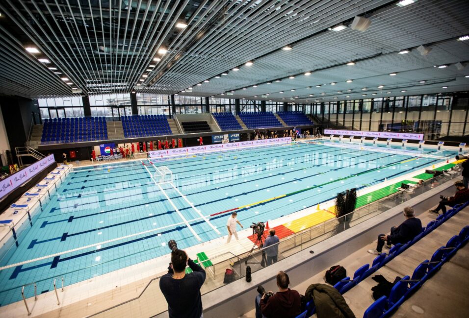 Kikapott az olimpiai bajnoktól a magyar férfi vízilabda-válogatott a szegedi uszodaavatón 1
