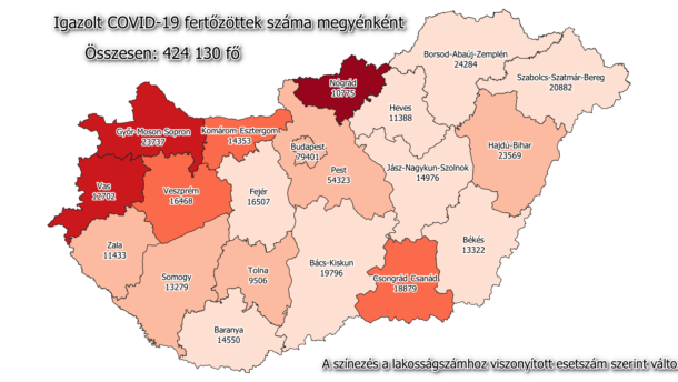 Közel 200 (!) új megyei fertőzött