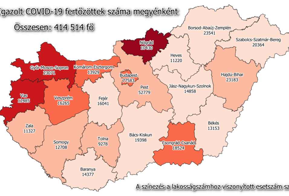 Óriásit ugrott az új fertőzöttek száma