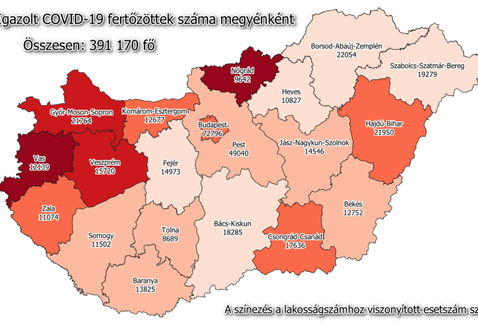 Újabb nagy ugrás: 73 új megyei fertőzött