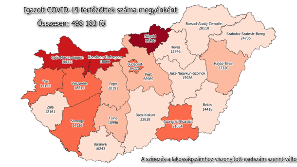 21.654-re nőtt a fertőzöttek száma Csongrád-Csanádban