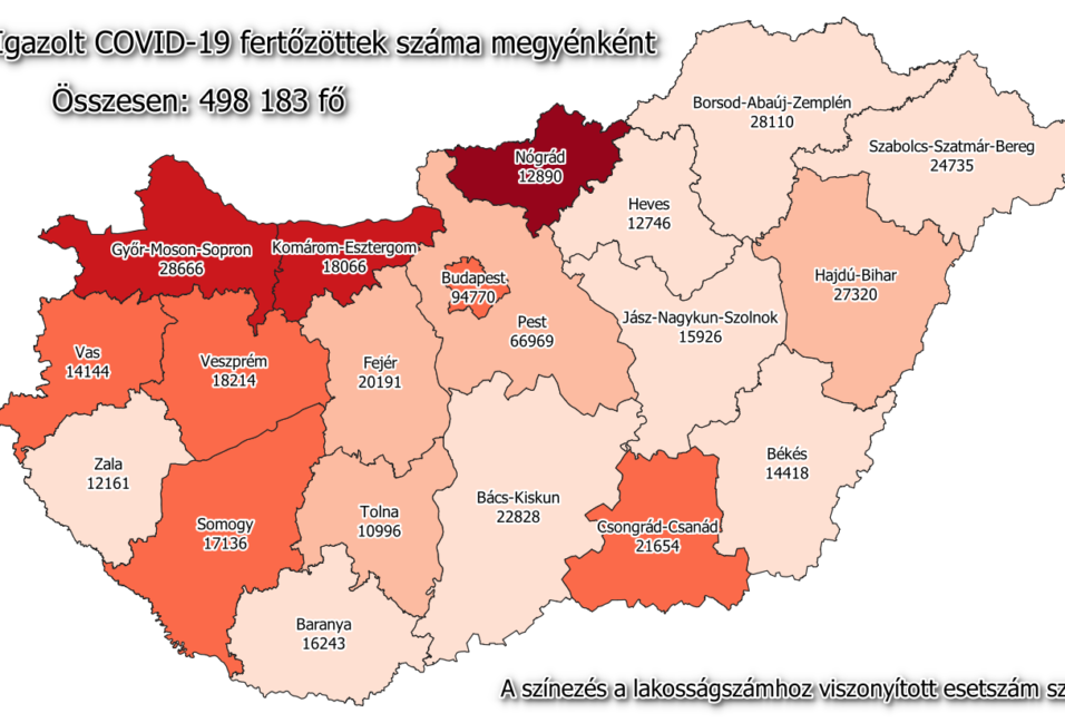 21.654-re nőtt a fertőzöttek száma Csongrád-Csanádban