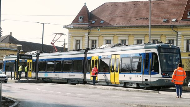 Megérkezett a tram-train Vásárhelyre