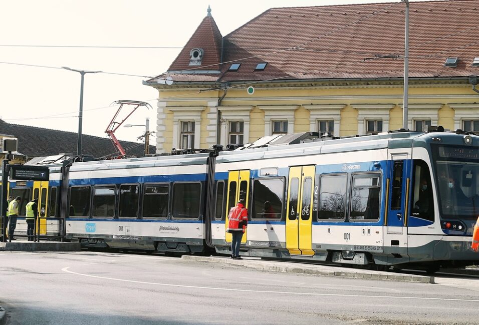 Megérkezett a tram-train Vásárhelyre