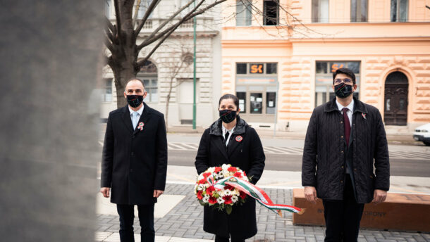 A kormányhivatal vezetői is megemlékeztek