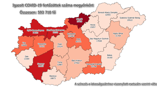 Ismét 200 felett a napi megbetegedések száma Csongrád-Csanádban