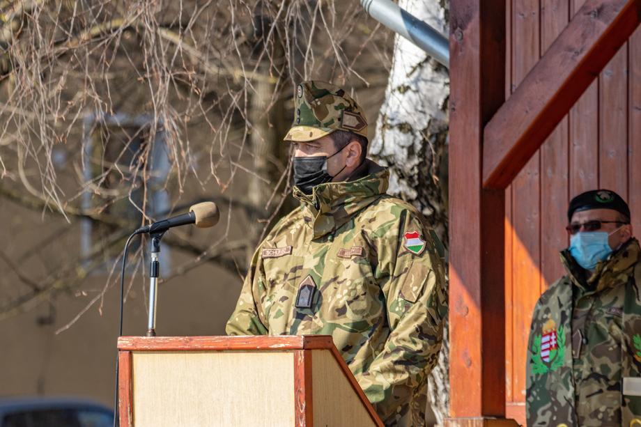 Katonai eskütételt tartottak Hódmezővásárhelyen 2