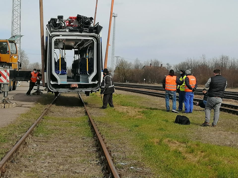 Szentesen a második tram-train szerelvény! 10