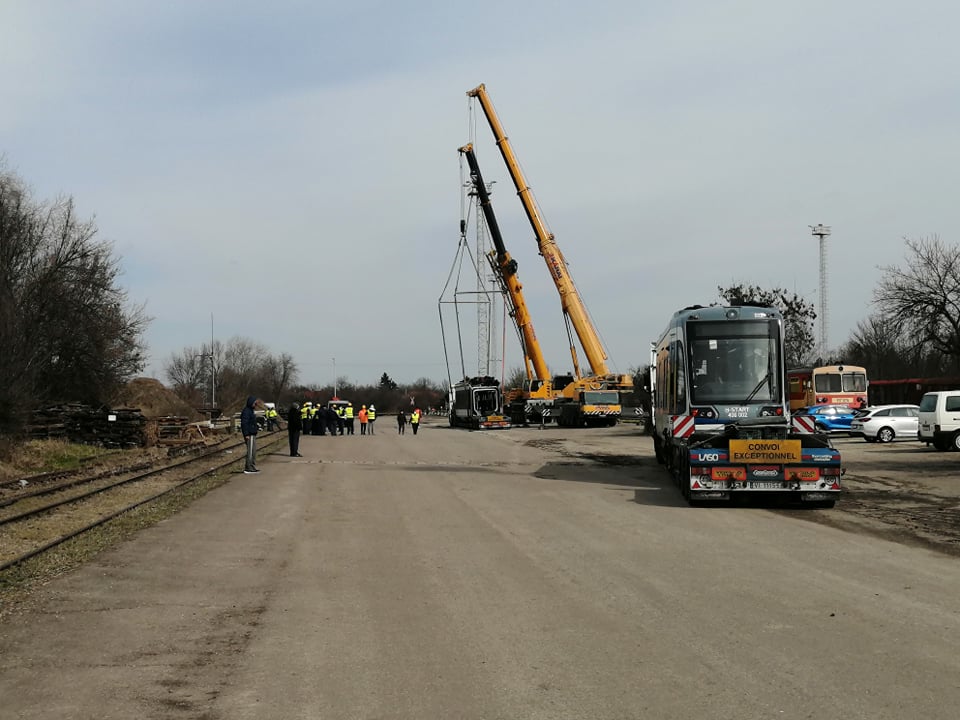 Szentesen a második tram-train szerelvény! 5