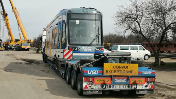 Szentesen a második tram-train szerelvény!