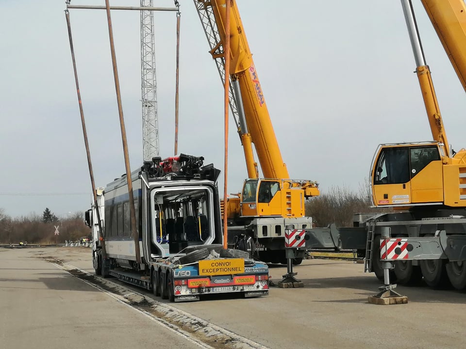 Szentesen a második tram-train szerelvény! 7