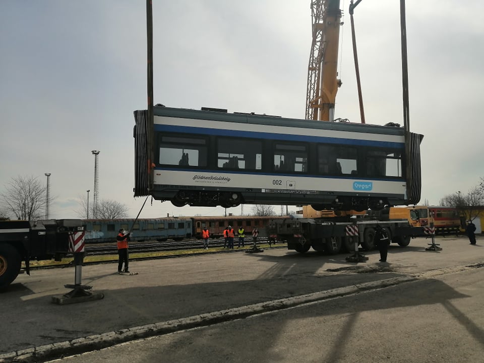 Szentesen a második tram-train szerelvény! 8