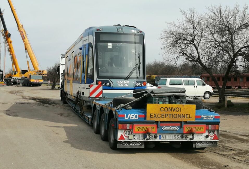 Szentesen a második tram-train szerelvény!