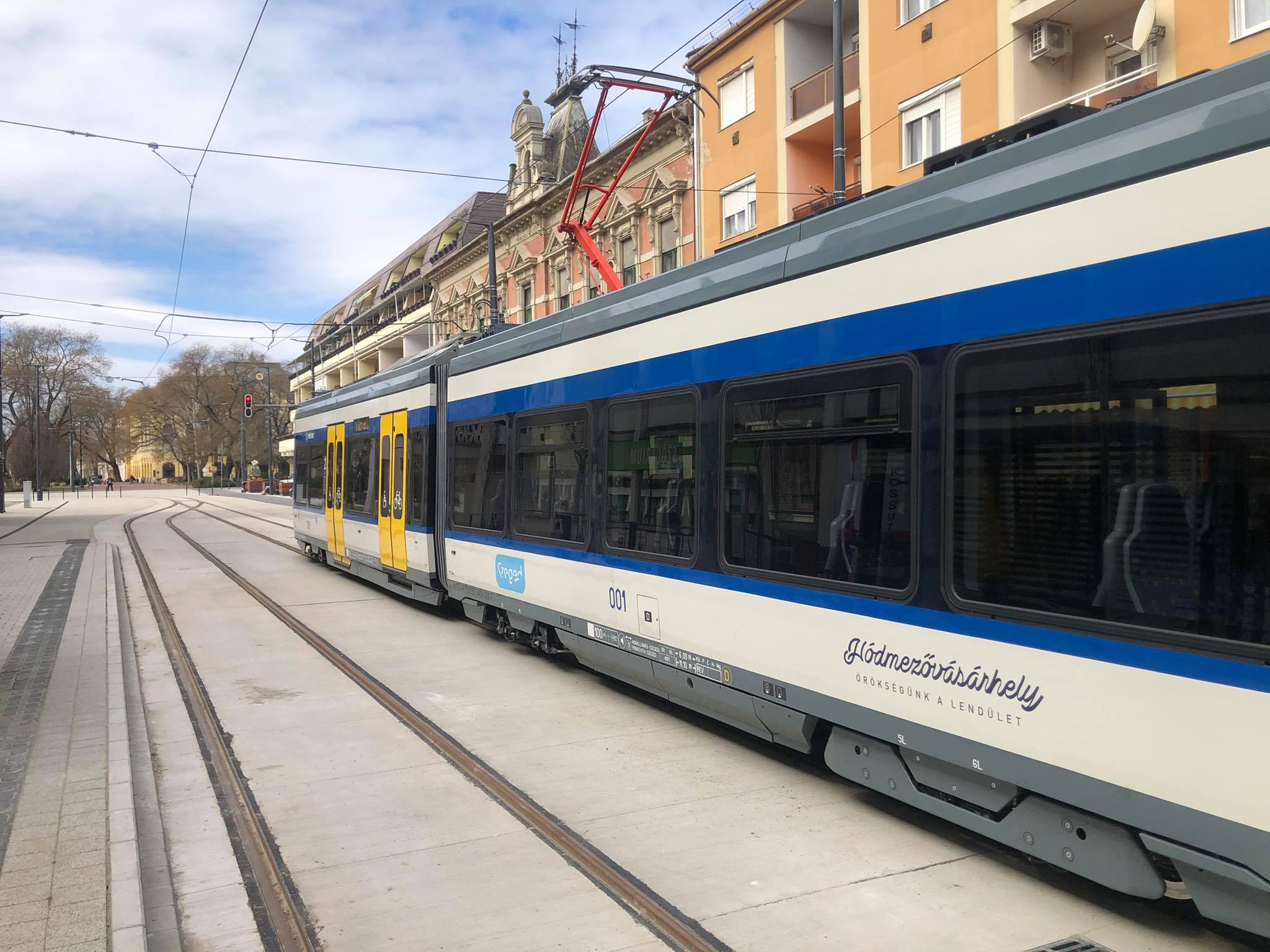 Újra Vásárhelyen az első tram-train szerelvény 2