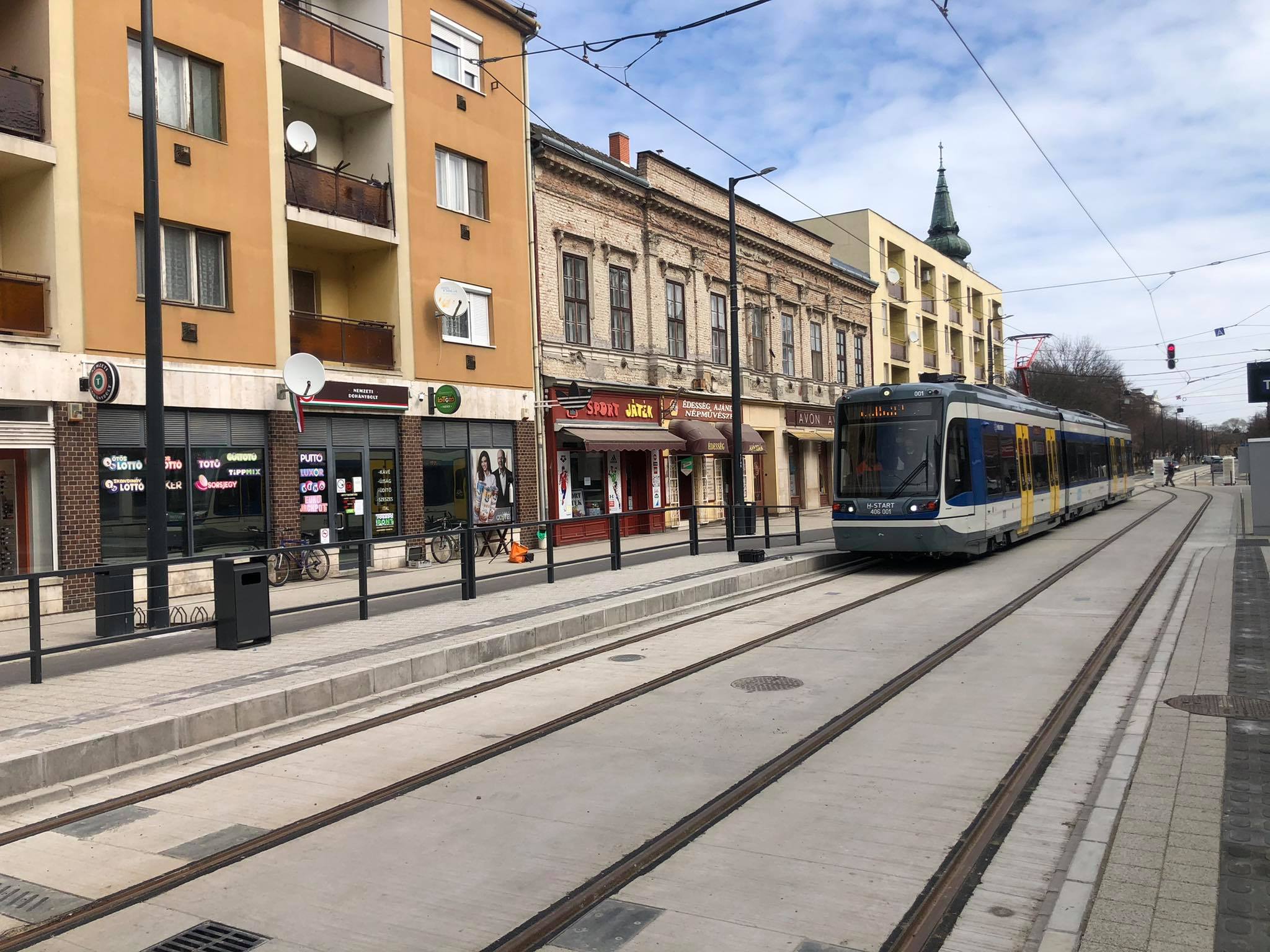 Újra Vásárhelyen az első tram-train szerelvény 3