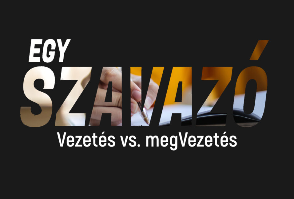 Egy szavazó: Vezetés vs. megVezetés