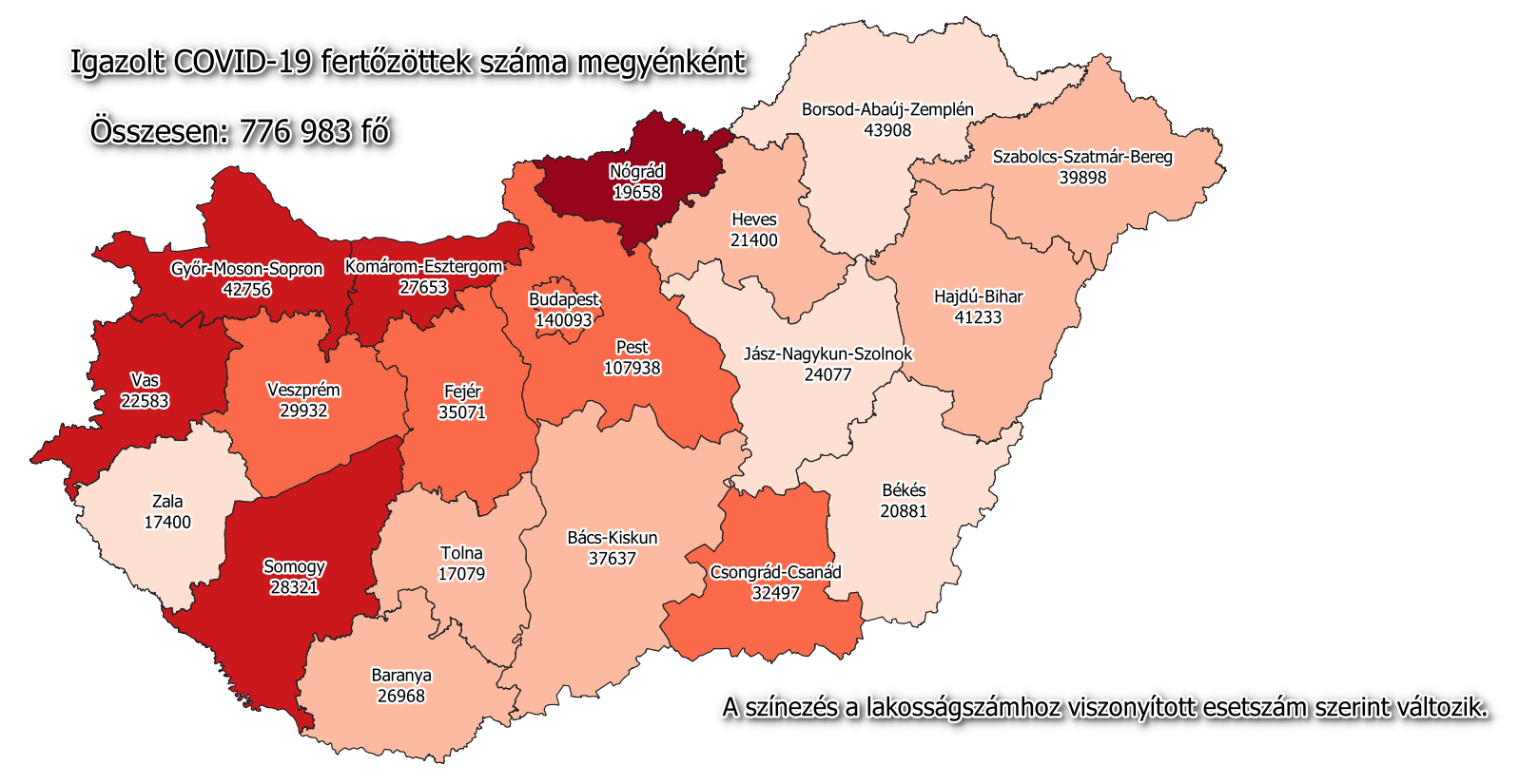 Ismét 100 fölött a napi megbetegedések száma megyénkben