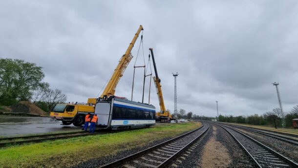 Magyar sínen van már a harmadik Tram-train is 3