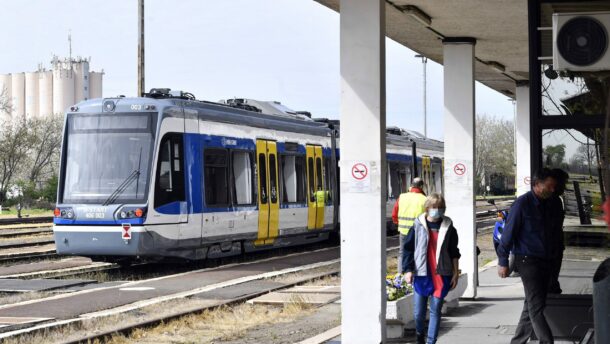 Nagysebességű futópróbát végeztek a tram-trainnel 1