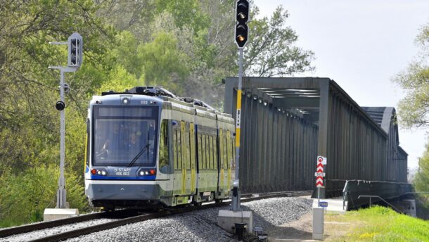 Nagysebességű futópróbát végeztek a tram-trainnel 2