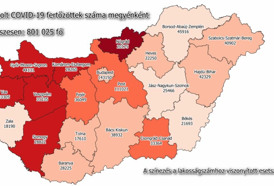 24 új megyei beteg