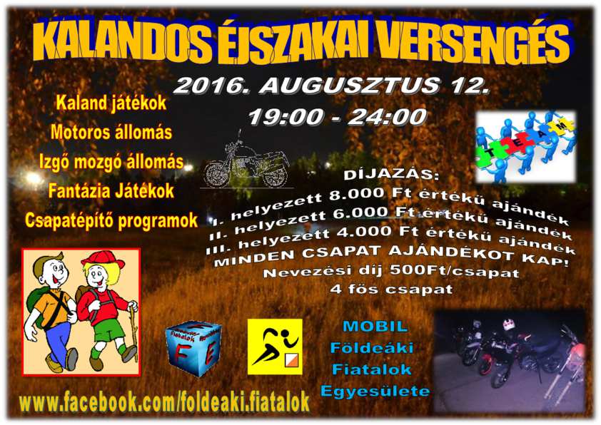 Kalandos &Eacute;jszakaki Verseng&eacute;s 2016-p1
